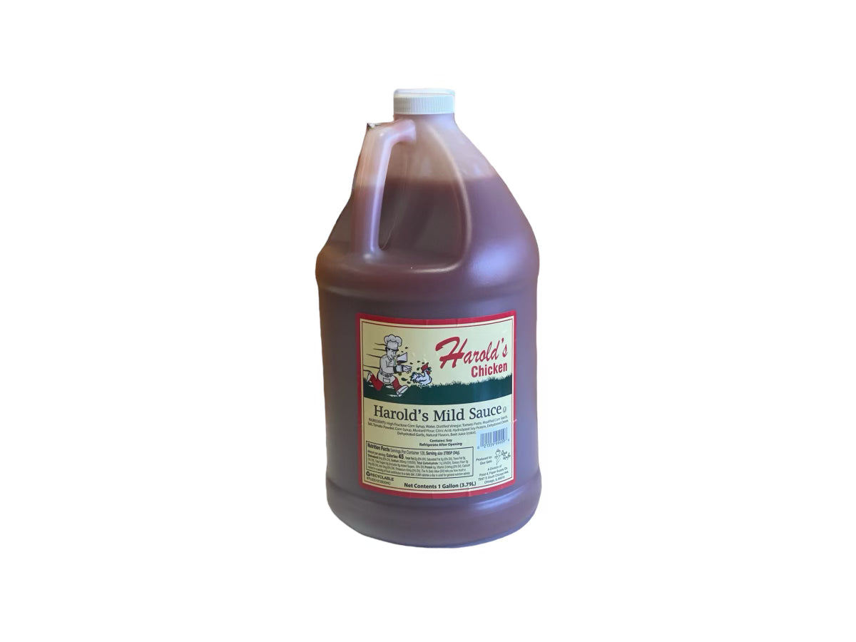 Chicago Original Harold's Chicken Mild Sauce - Gallon